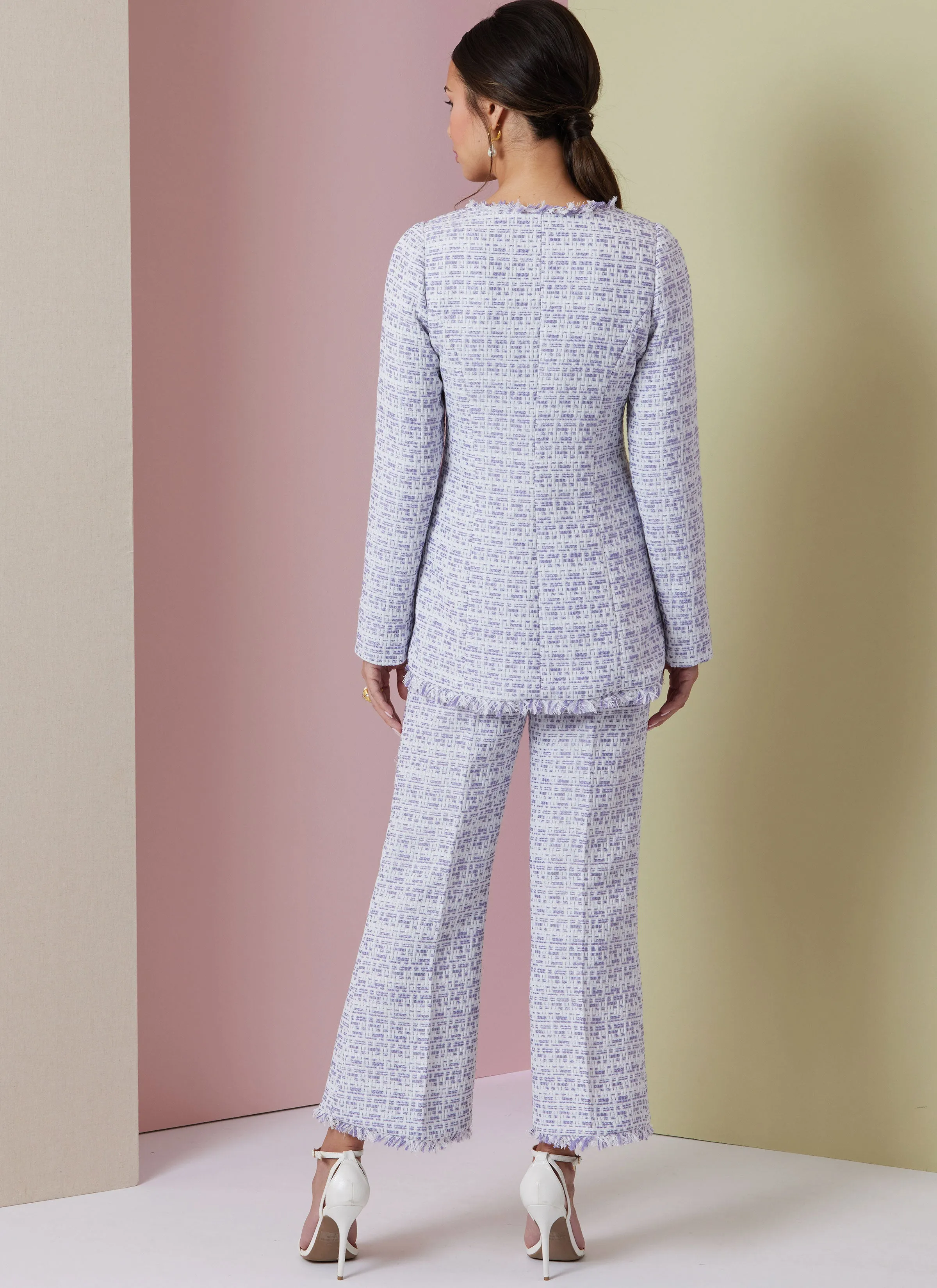 Vogue Sewing Pattern 2017 Skirt Suit / Trouser Suit Pattern