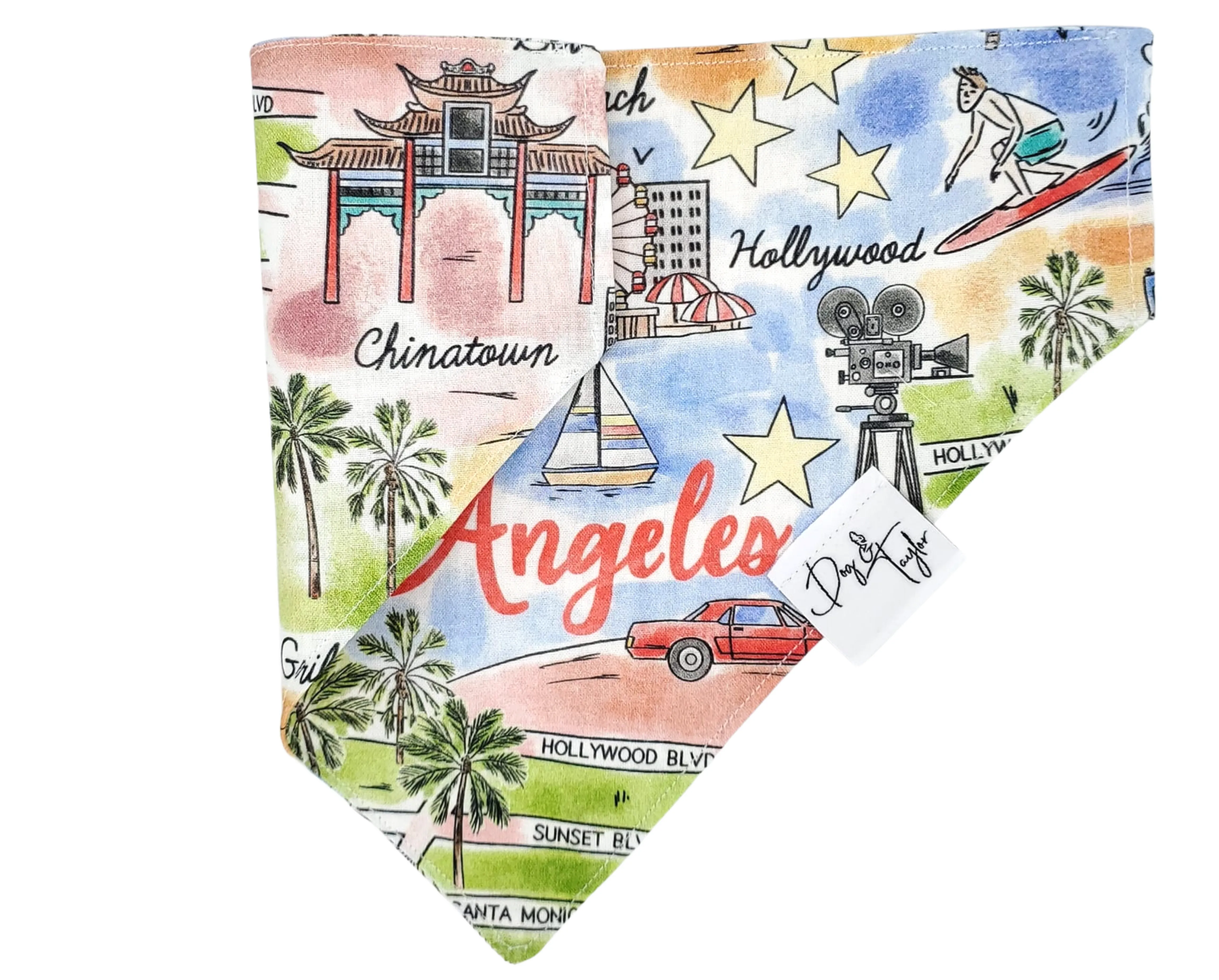 Welcome to Los Angeles Dog Bandana