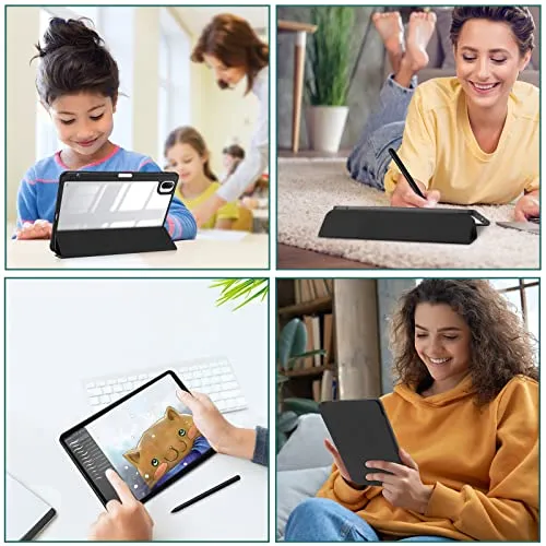 Xiaomi Pad 5/ Pad 5 Pro 11" Transparent Hard Back Case with Pen Holder | ProCase