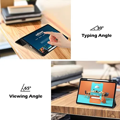 Xiaomi Pad 5/ Pad 5 Pro 11" Transparent Hard Back Case with Pen Holder | ProCase